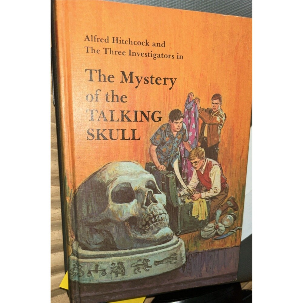 The Mystery of the Talking Skull Hardcover #11 Three Investigators First Ed Book